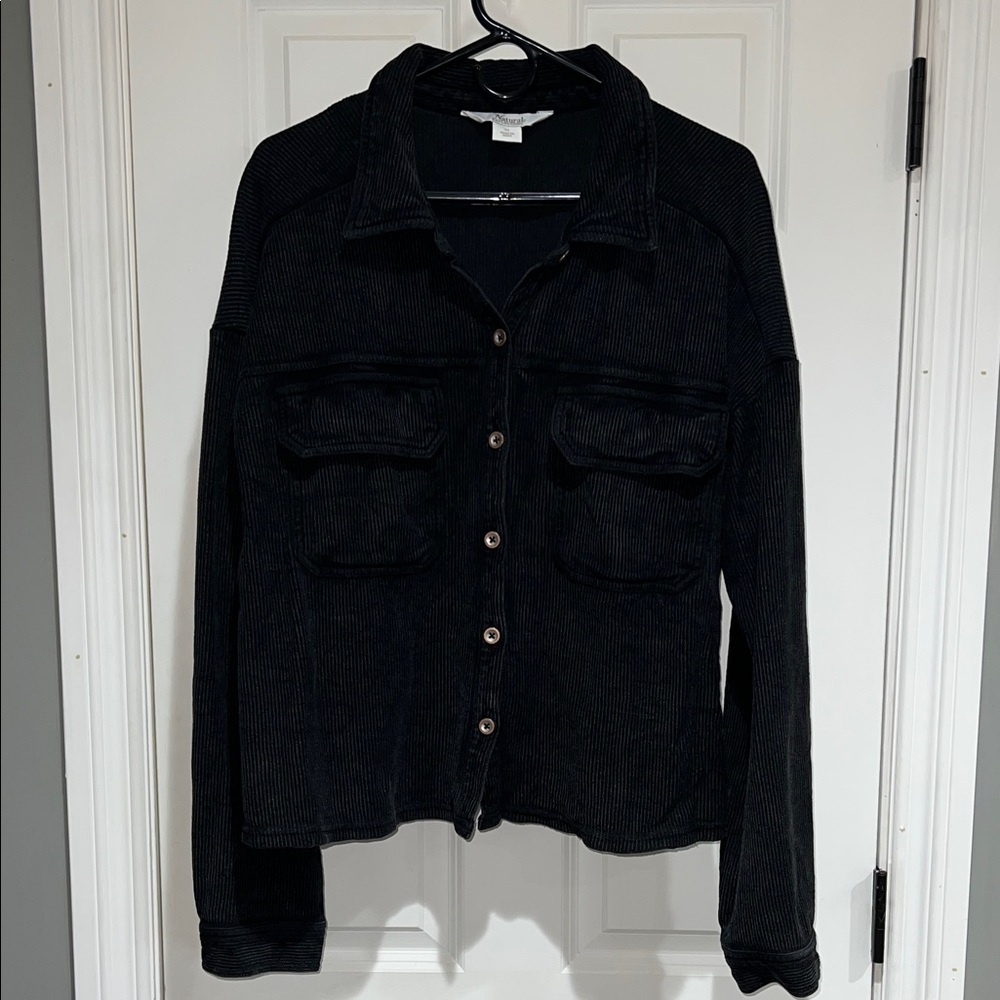 Button Down Charcoal Shirt